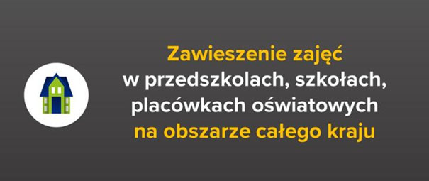 Zawieszenie zajęć dydaktyczno-wychowawczych