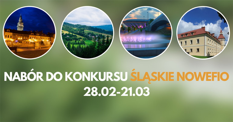 Wystartował nabór wniosków – „Śląskie NOWEFIO 2021-2023” Wystartował nabór wniosków – „Śląskie NOWEFIO 2021-2023”