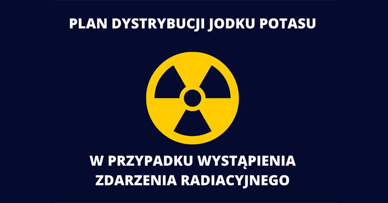 Dystrybucja tabletek z jodkiem potasu