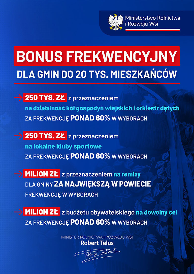 BONUS FREKWENCYJNY