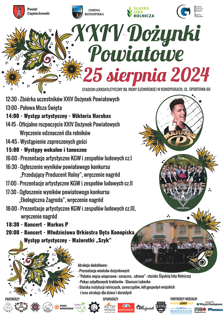 XXIV Dożynki Powiatowe XXIV Dożynki Powiatowe