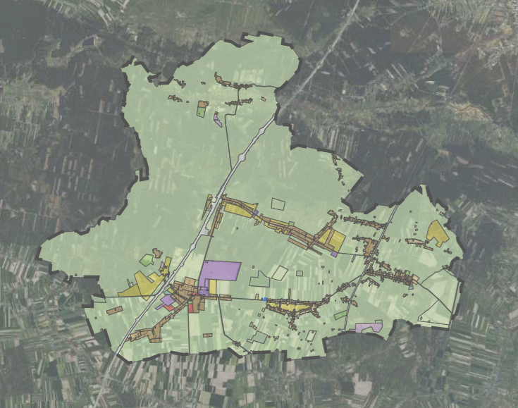 Informacja o rozpoczęciu konsultacji społecznych projektu planu ogólnego Gminy Kruszyna