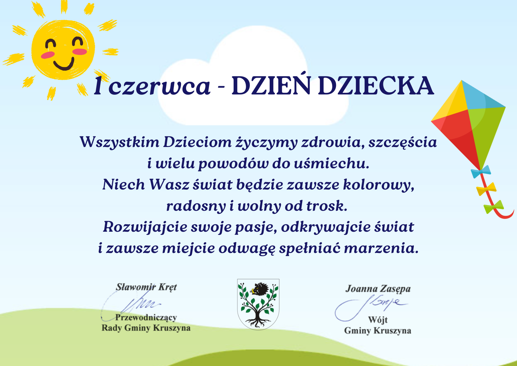 Życzenia z okazji Dnia Dziecka