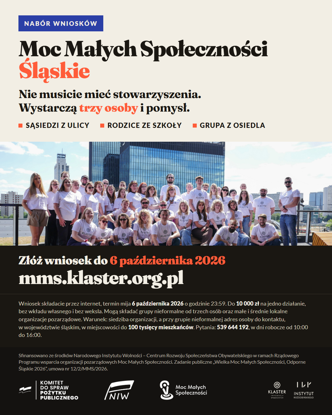 Konkurs Moc Małych Społeczności
